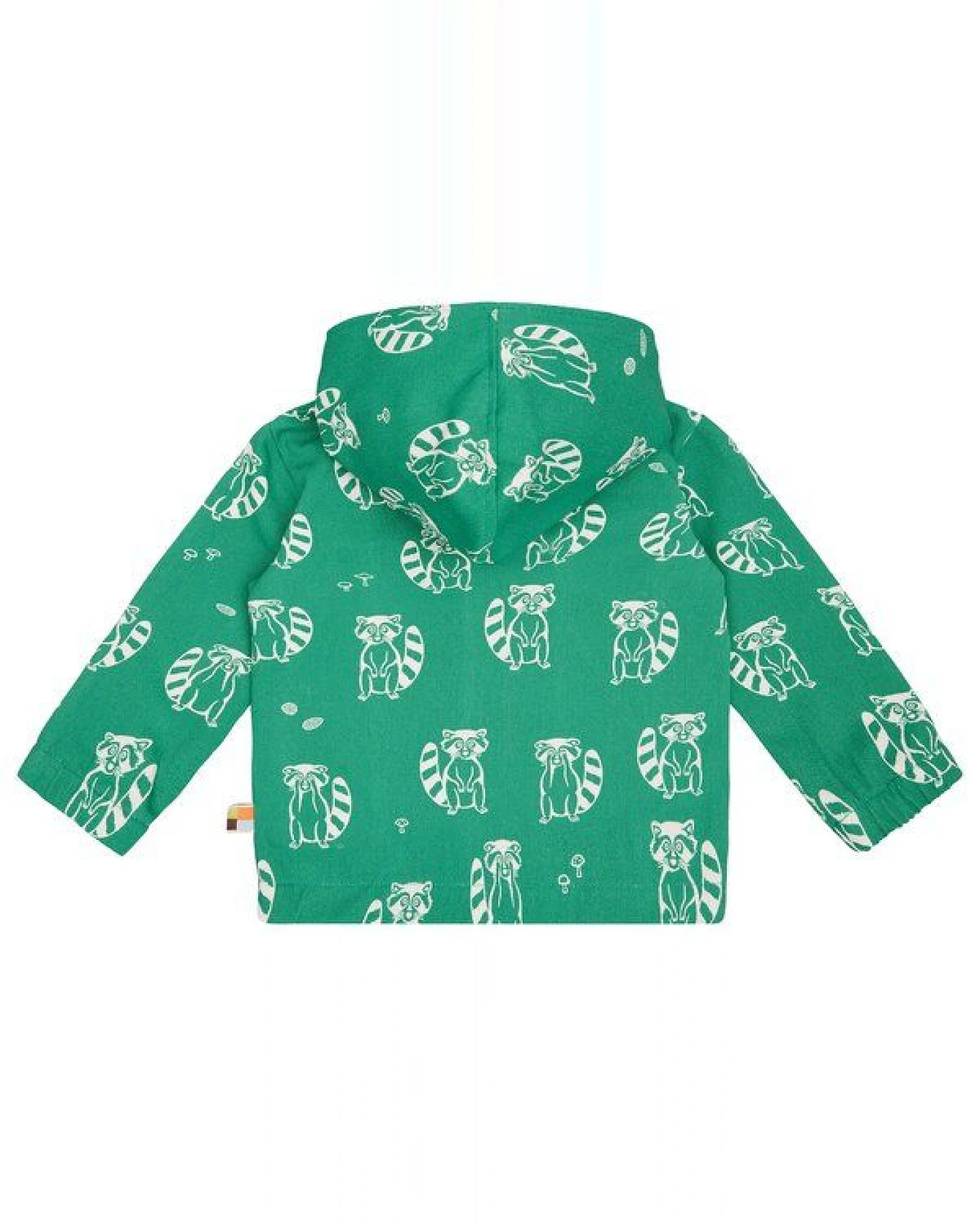 loud + proud Babys & Kinder Wasserabweisende Jacke mit Druck, GOTS-zertifiziert – Ansicht 2