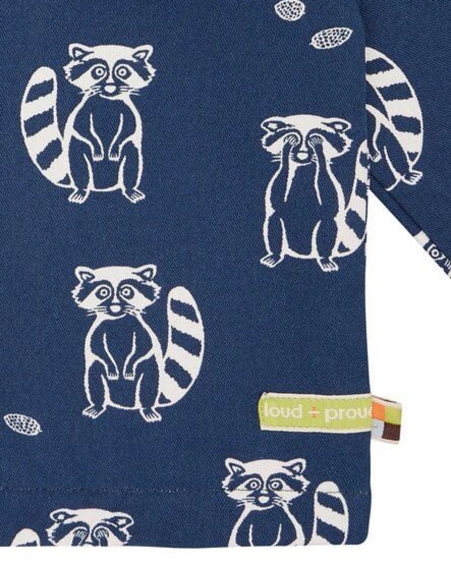 loud + proud Babys & Kinder Wasserabweisende Jacke mit Druck, GOTS-zertifiziert – Ansicht 4