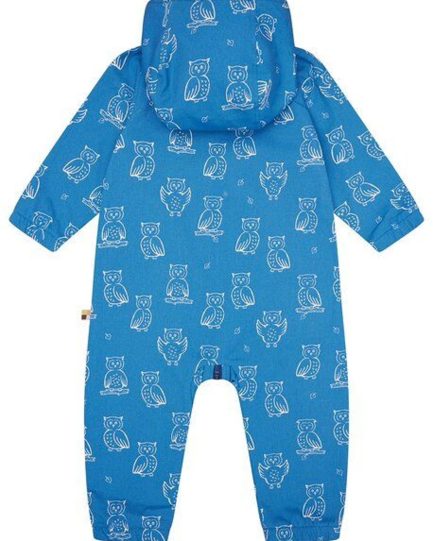 loud + proud Babys & Kinder Wasserabweisender Overall mit Druck, GOTS-zertifiziert – Ansicht 2