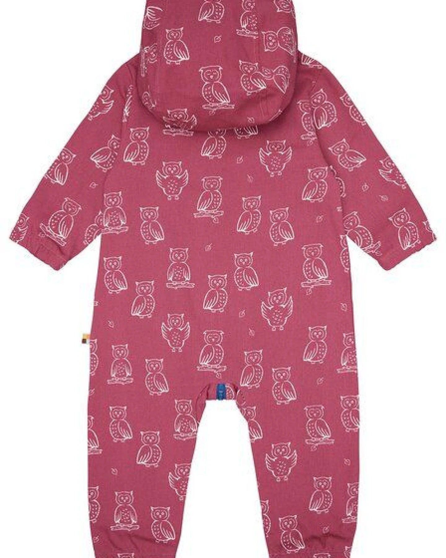 loud + proud Babys & Kinder Wasserabweisender Overall mit Druck, GOTS-zertifiziert – Ansicht 2