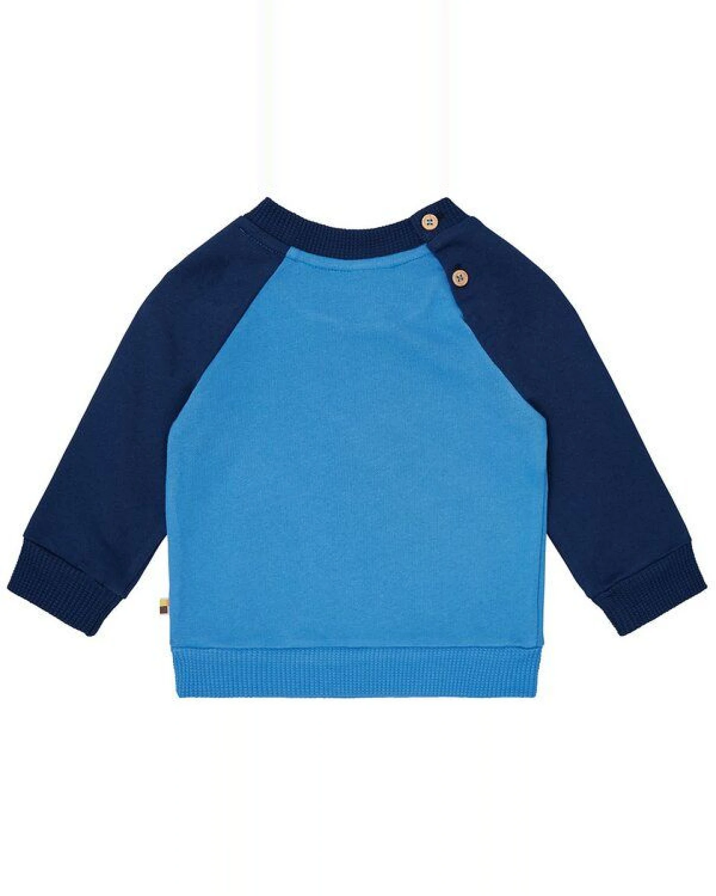 loud + proud Babys & Kinder Sweatshirt mit Raglanärmeln, GOTS-zertifiziert – Ansicht 2