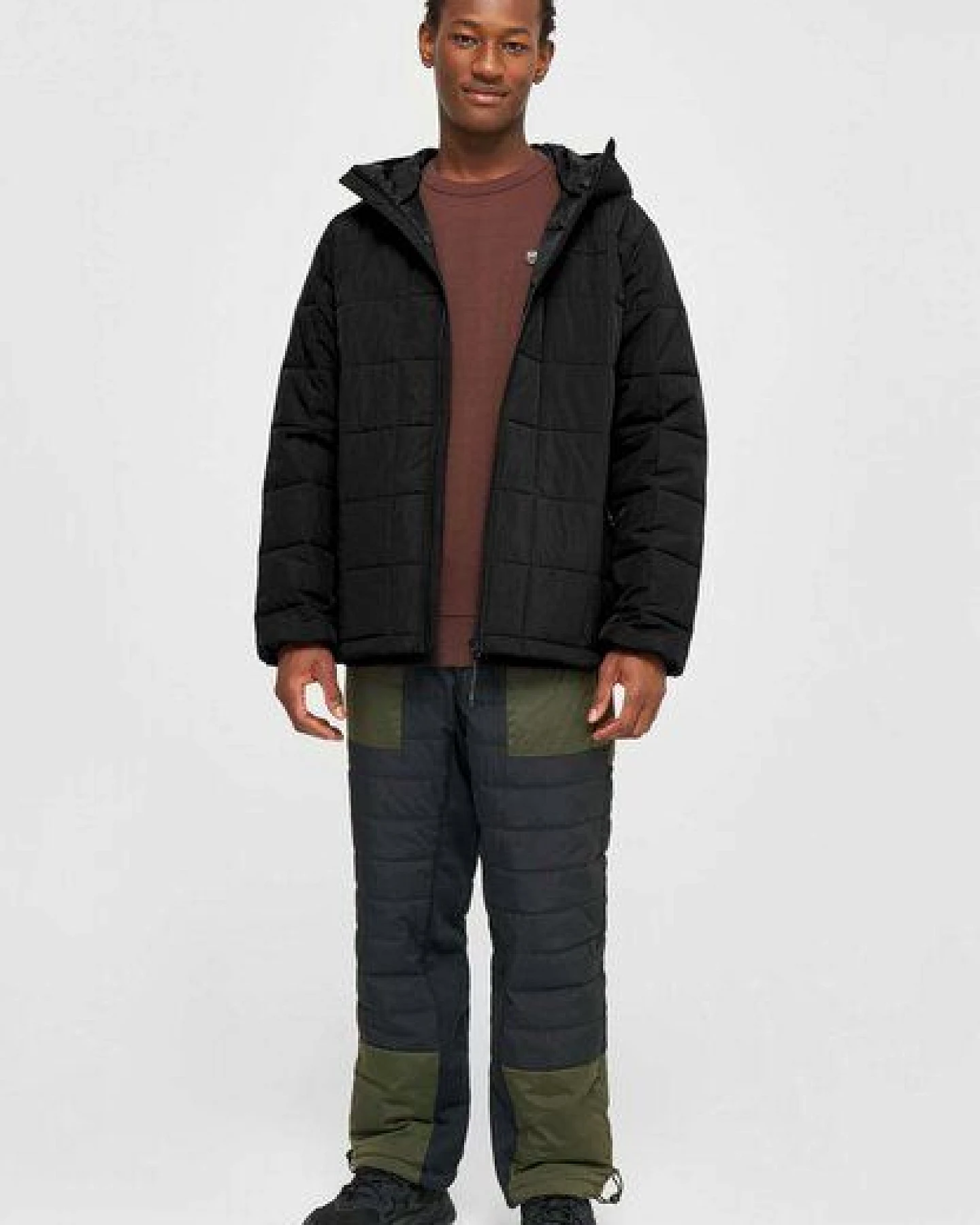 KnowledgeCotton Apparel GO ANYWEAR Quilted Padded Jacket – Ansicht 3