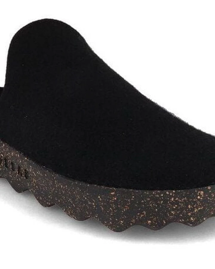 ASPORTUGUESAS Come Filzpantoffeln mit Kork-Latex Sohle