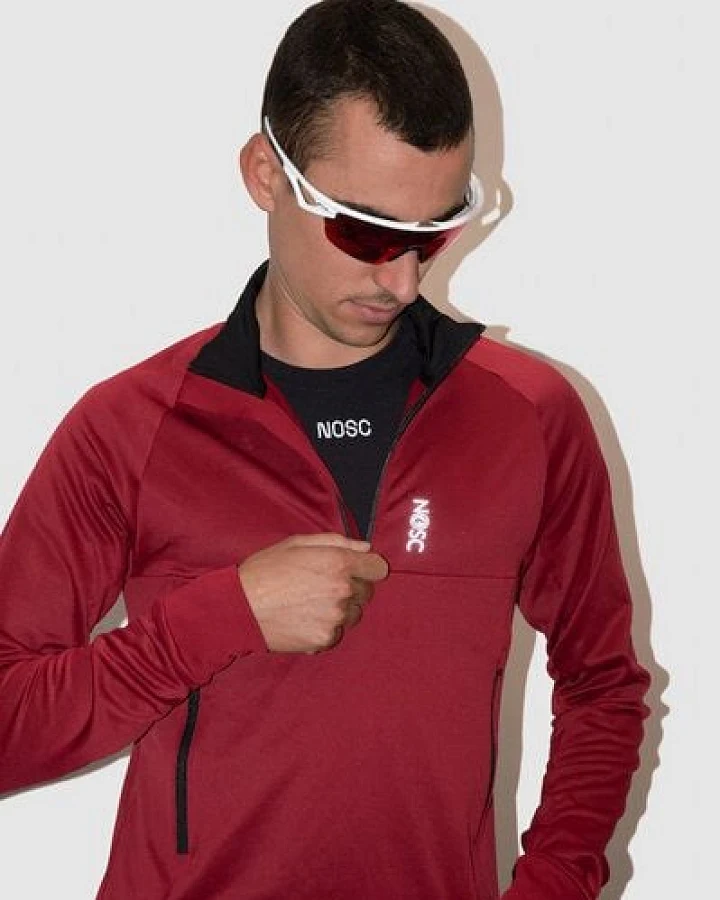 Atmungsaktives Fleece für Herren, NOSC, recyceltes Polyester