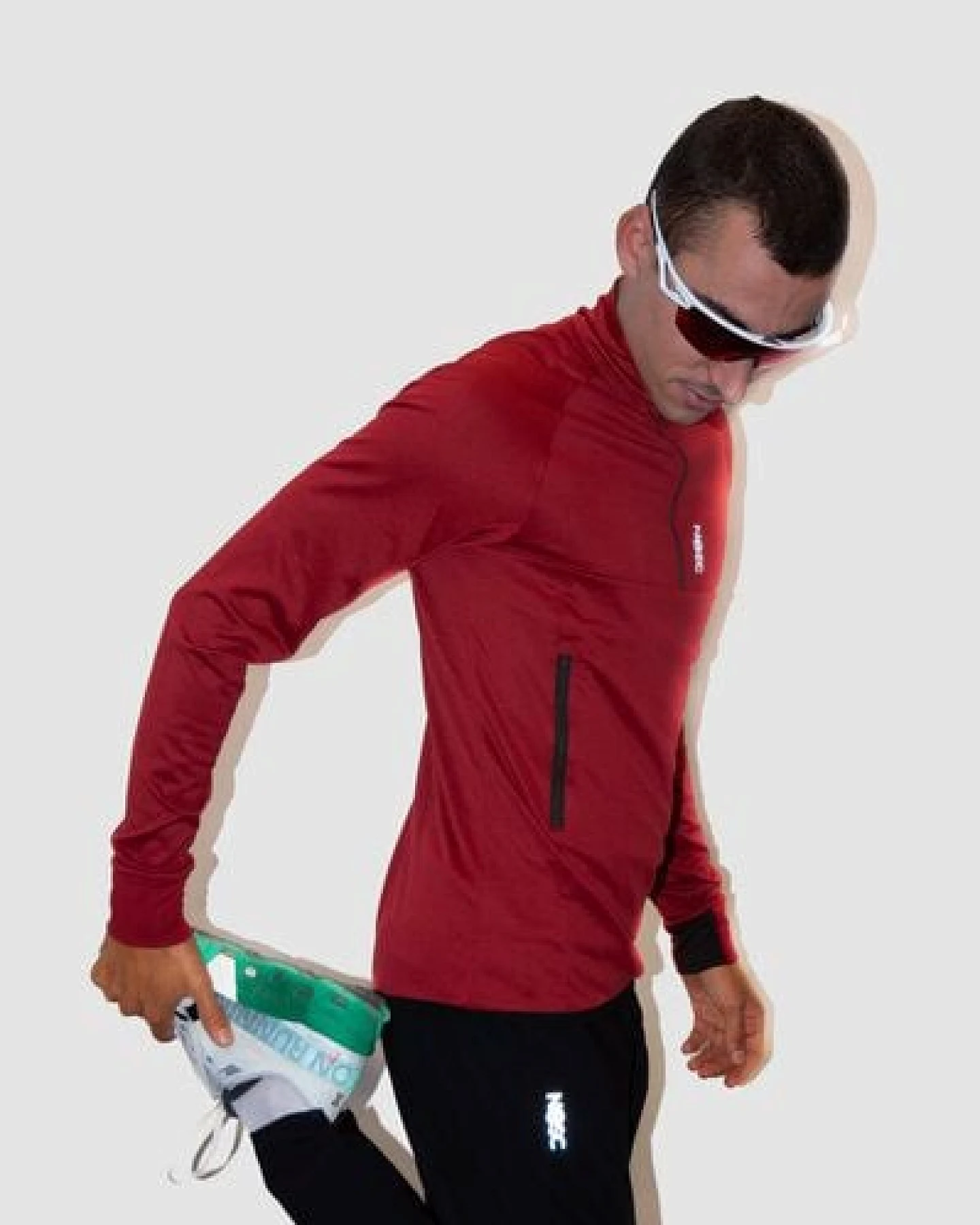 Atmungsaktives Fleece für Herren, NOSC, recyceltes Polyester – Ansicht 3