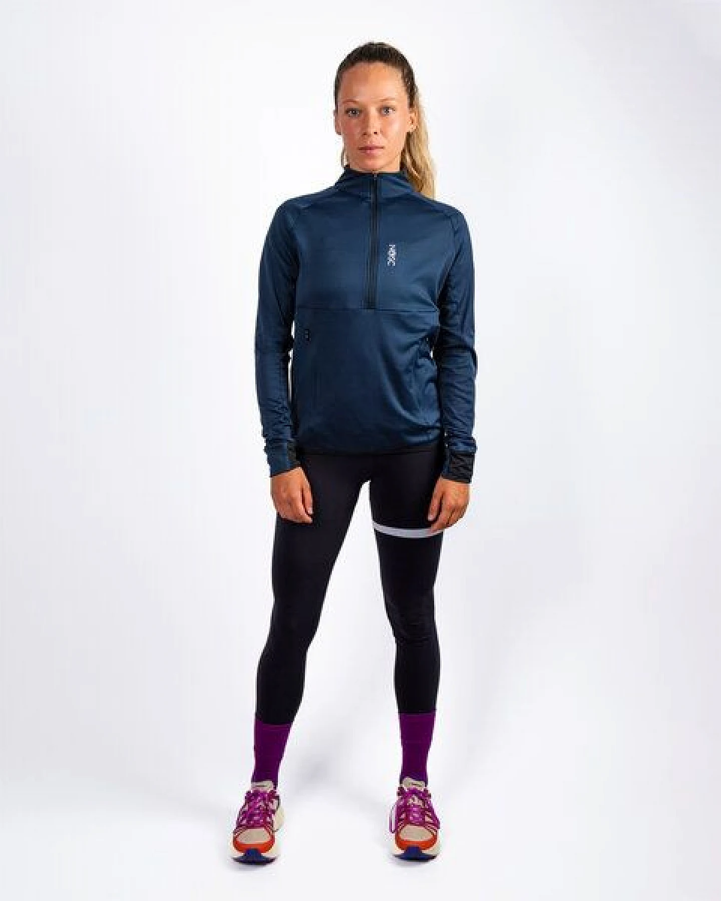 Atmungsaktives Fleece für Damen, NOSC, recyceltes Polyester – Ansicht 3
