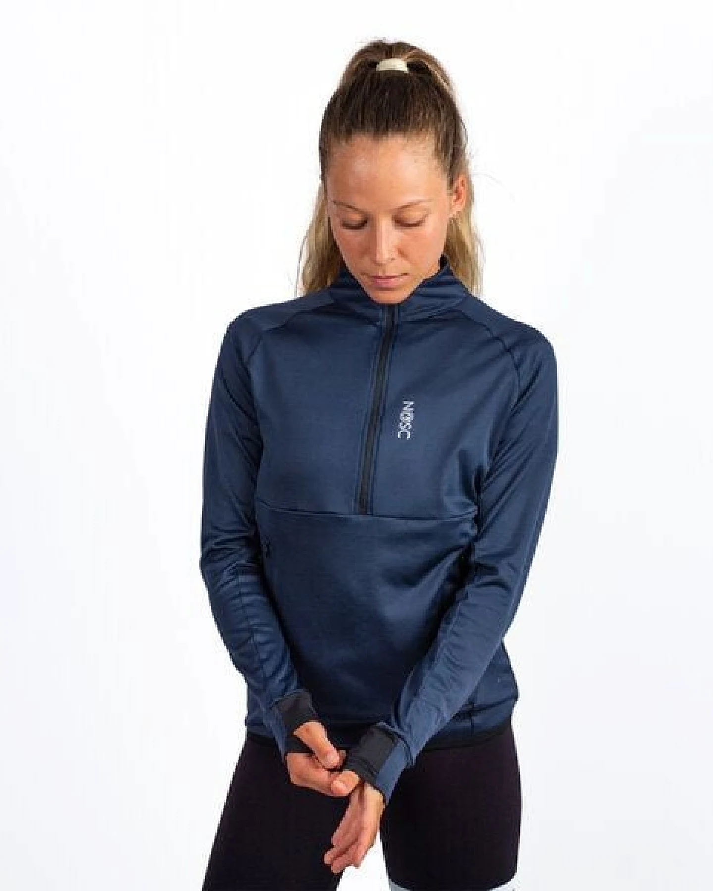 Atmungsaktives Fleece für Damen, NOSC, recyceltes Polyester – Ansicht 2