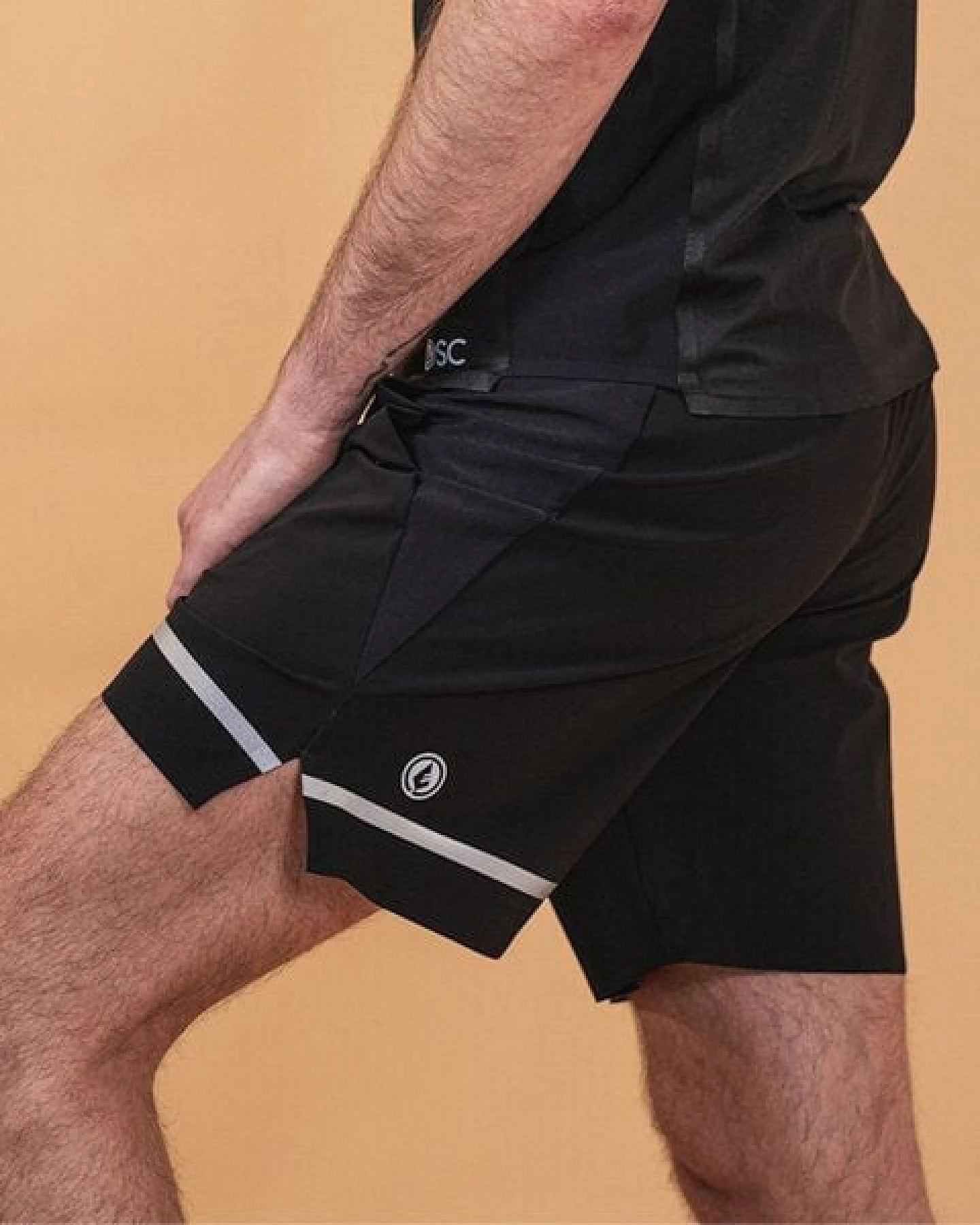 Ultrabeständige Shorts für Herren, NOSC, recyceltes Polyester – Ansicht 4