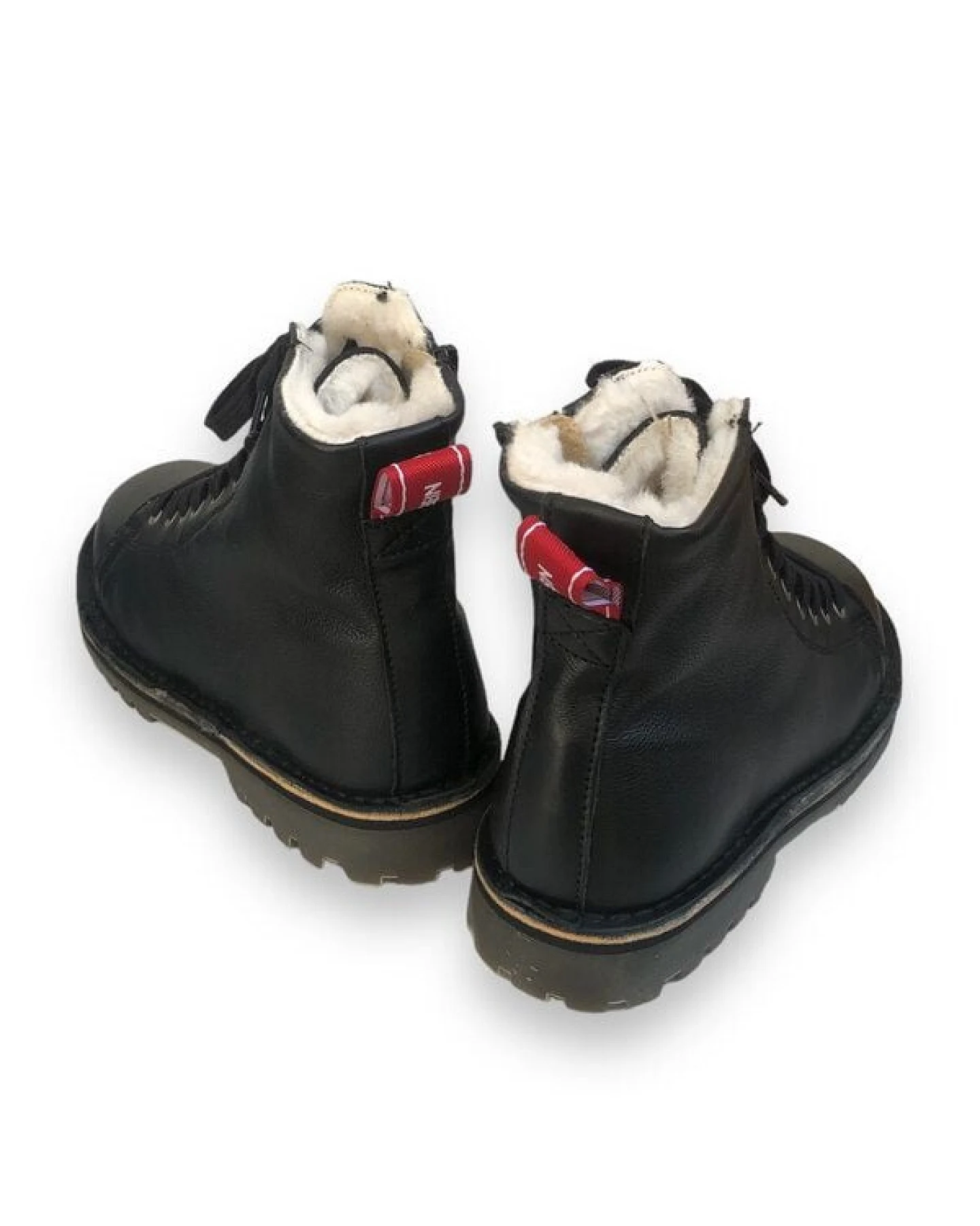 Grünbein Shoes Schnürboots mit Lammfell, Noa – Ansicht 2