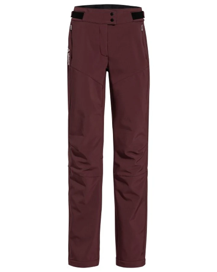Vaude - Women's Elope Softshell Pants - Winterhose Gr 34 - Regular rot