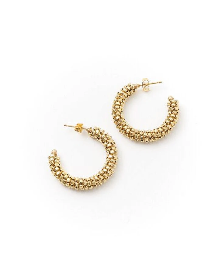 Frida Feeling Bhavani Ohrrstecker in Gold-Optik