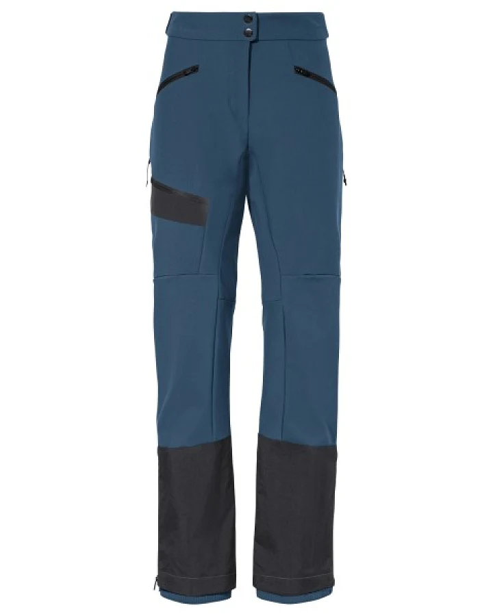 Vaude - Women's Monviso Alpine Pants - Tourenhose Gr 34 blau