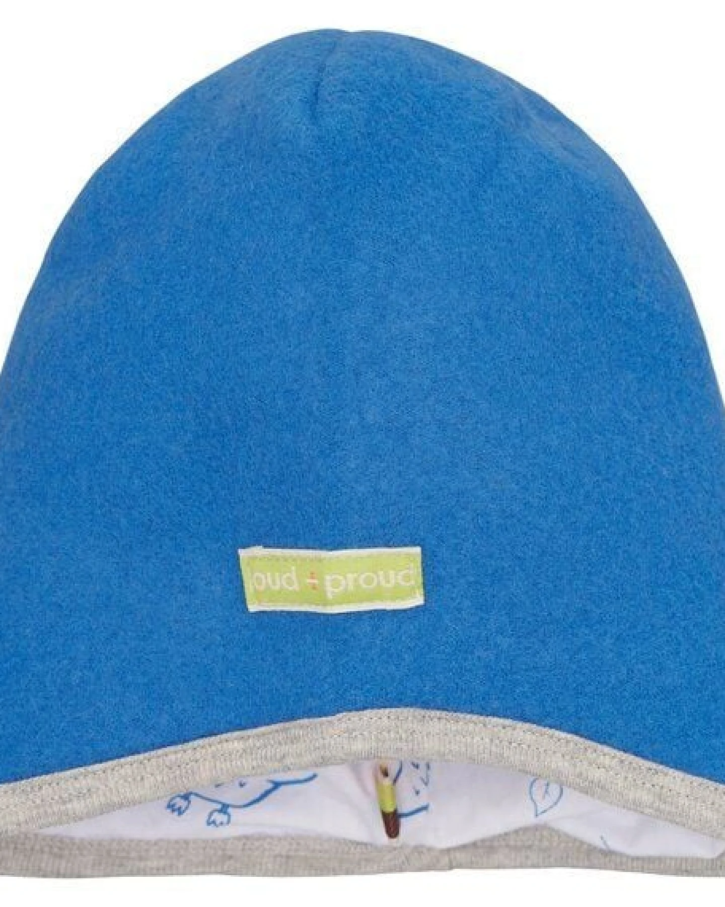 loud + proud Babys & Kinder Mütze Wollfleece, GOTS-zertifiziert – Ansicht 3