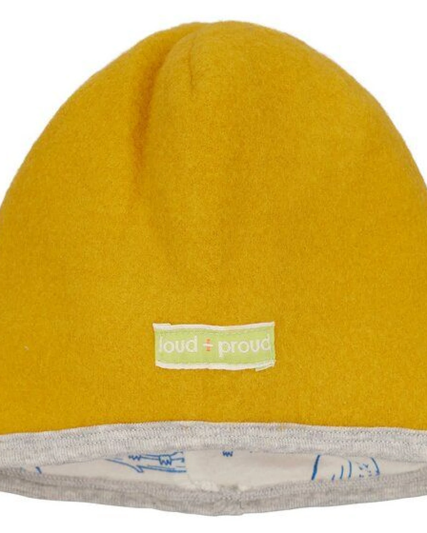 loud + proud Babys & Kinder Mütze Wollfleece, GOTS-zertifiziert – Ansicht 3