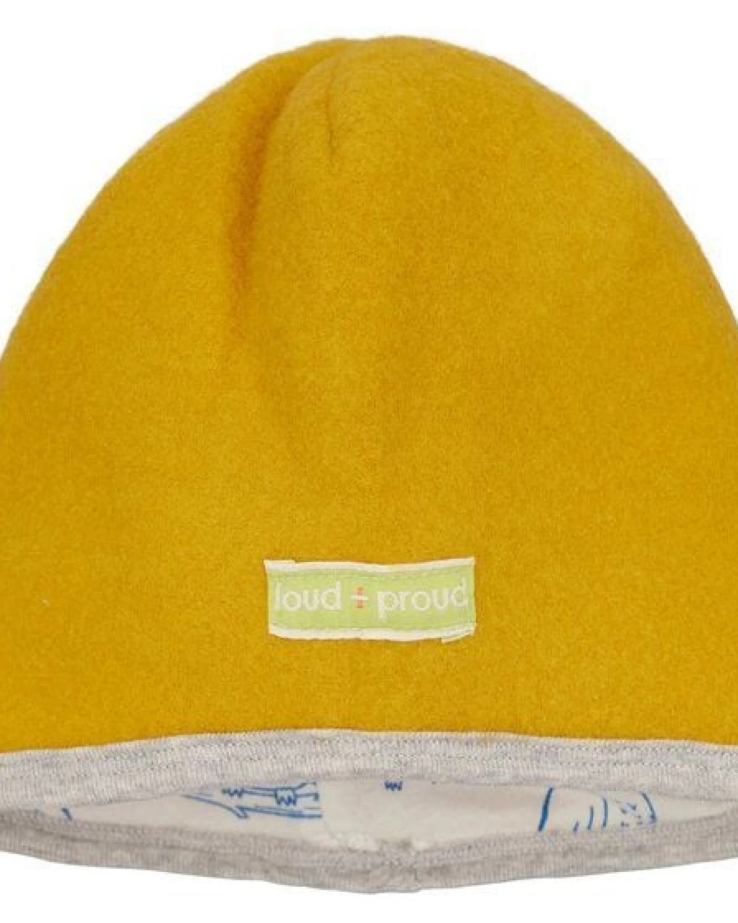 loud + proud Babys & Kinder Mütze Wollfleece, GOTS-zertifiziert – Ansicht 3