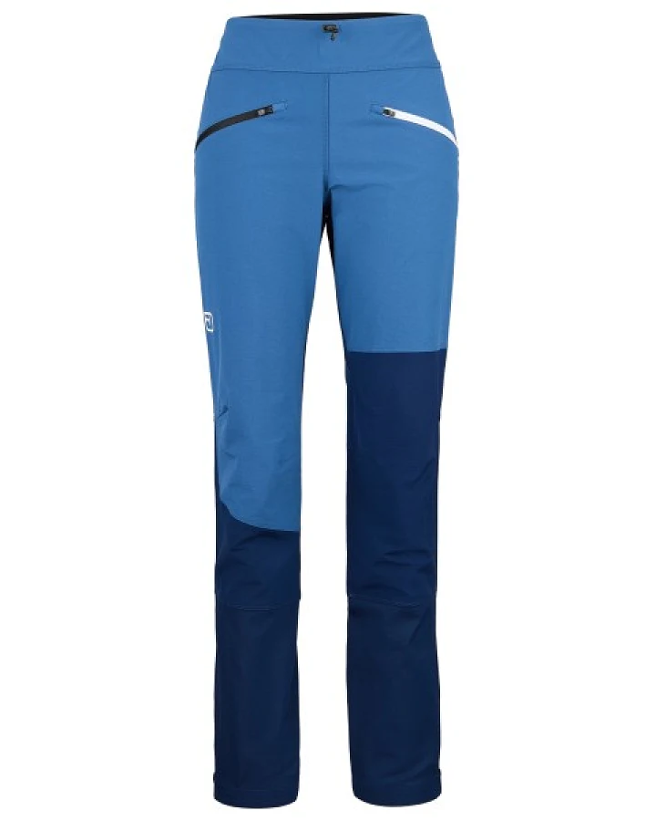 Ortovox - Women's Punta Berrino Pants - Skitourenhose Gr L - Regular blau