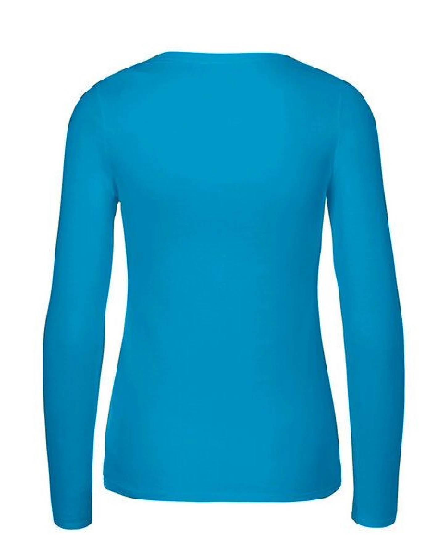 HANDGEDRUCKT "Sternstunde" Frauen Longsleeve aus reiner Biobaumwolle (kbA) – Ansicht 2