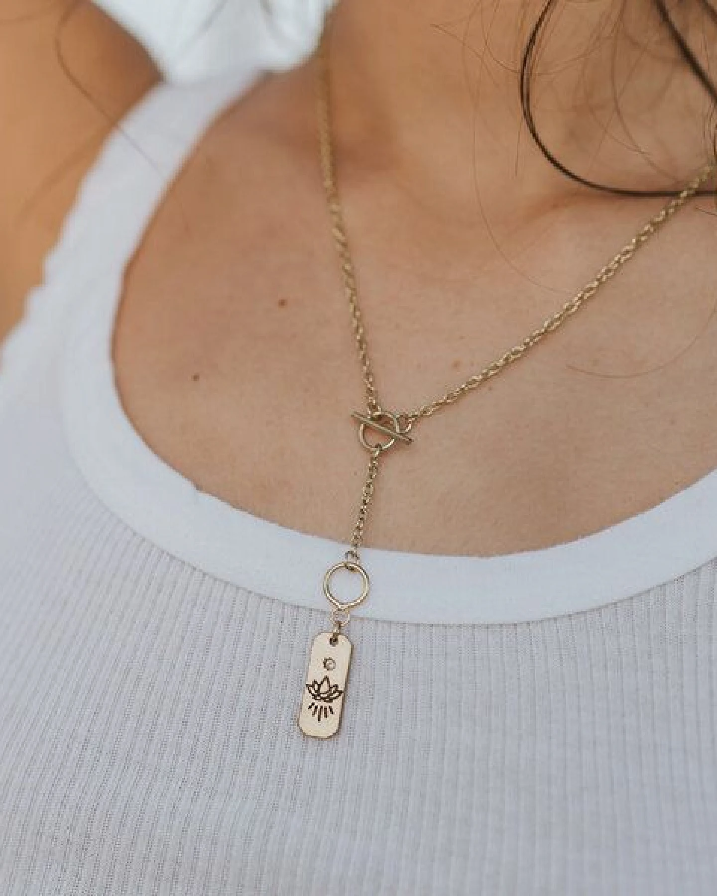 Frida Feeling Halskette Ruchi: Lotus – Ansicht 3