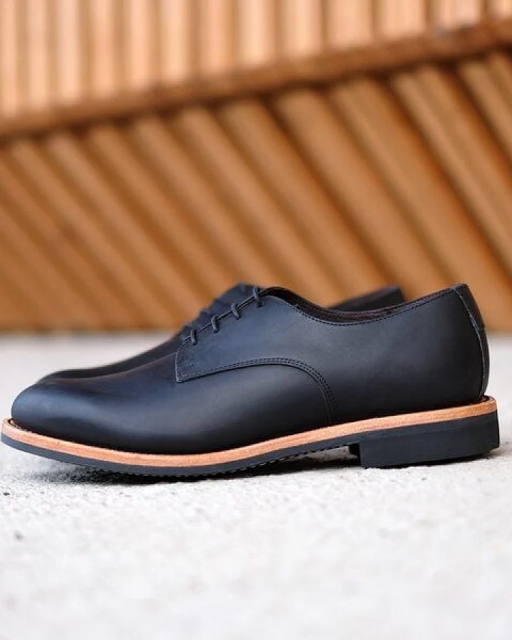 SORBAS Welted No.3 rahmengenähte Halbschuhe aus Leder
