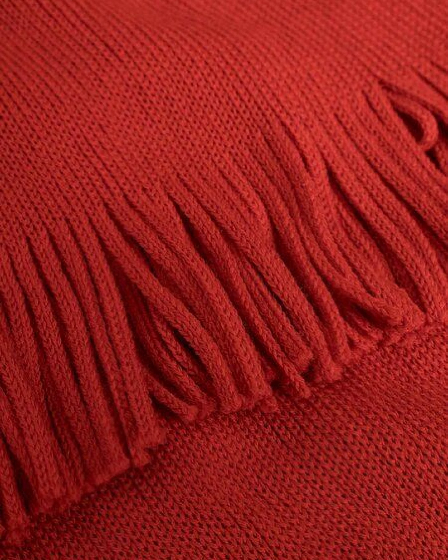 Rotholz Knit Merino Wool Scarf – Ansicht 2