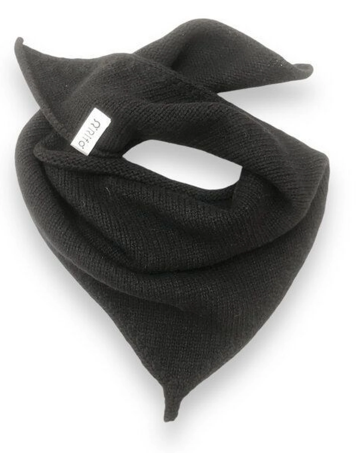 Rifò - Circular Fashion Made in Italy gestricktes Bandana/ Dreieckstuch Masha aus Recycelter Kaschmirwolle – Ansicht 4