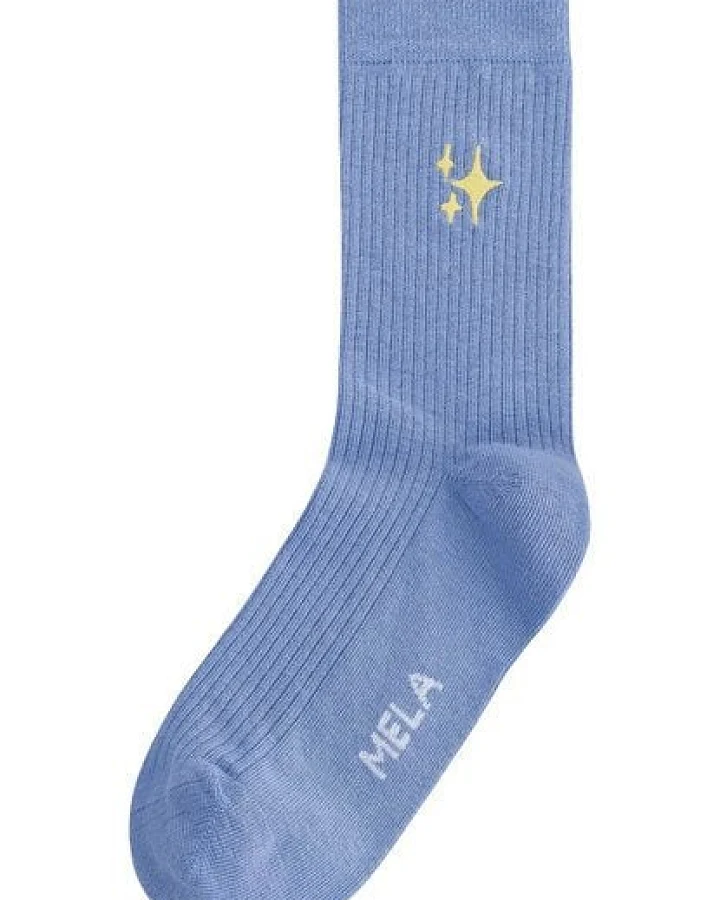 Gerippte Socken Stickerei 1er Pack
