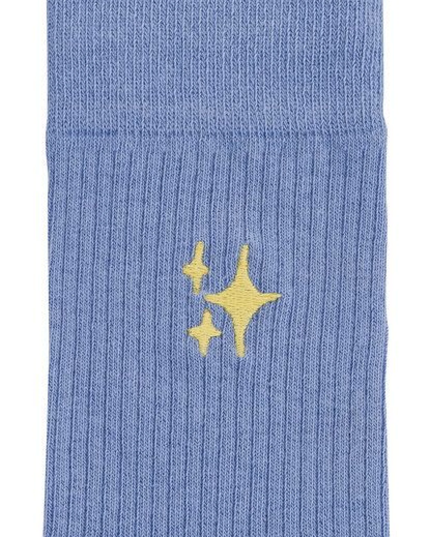 Gerippte Socken Stickerei 1er Pack – Ansicht 2