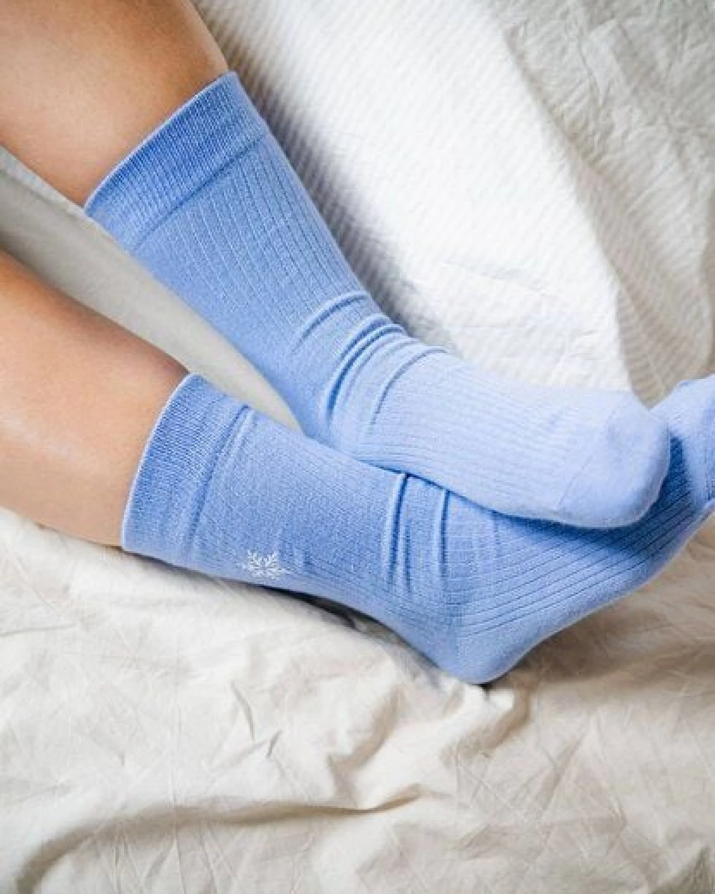 Gerippte Socken Stickerei 1er Pack – Ansicht 3