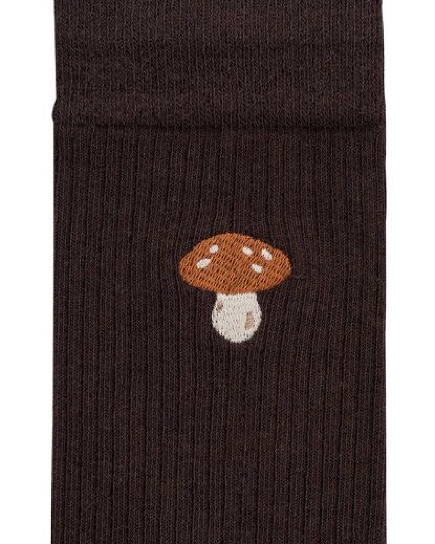 MELA Gerippte Socken Stickerei 1 Paar aus 100% Bio-Baumwolle – Ansicht 2