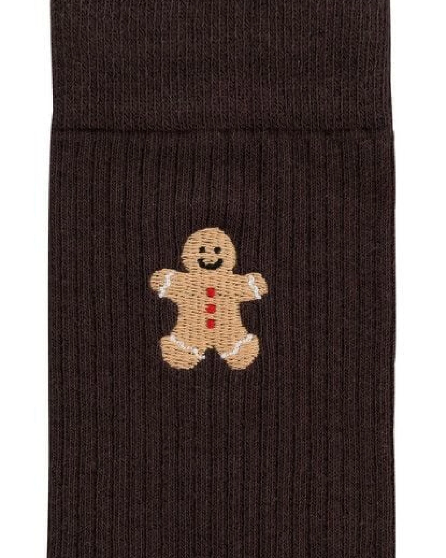 Gerippte Socken Stickerei 1er Pack – Ansicht 2