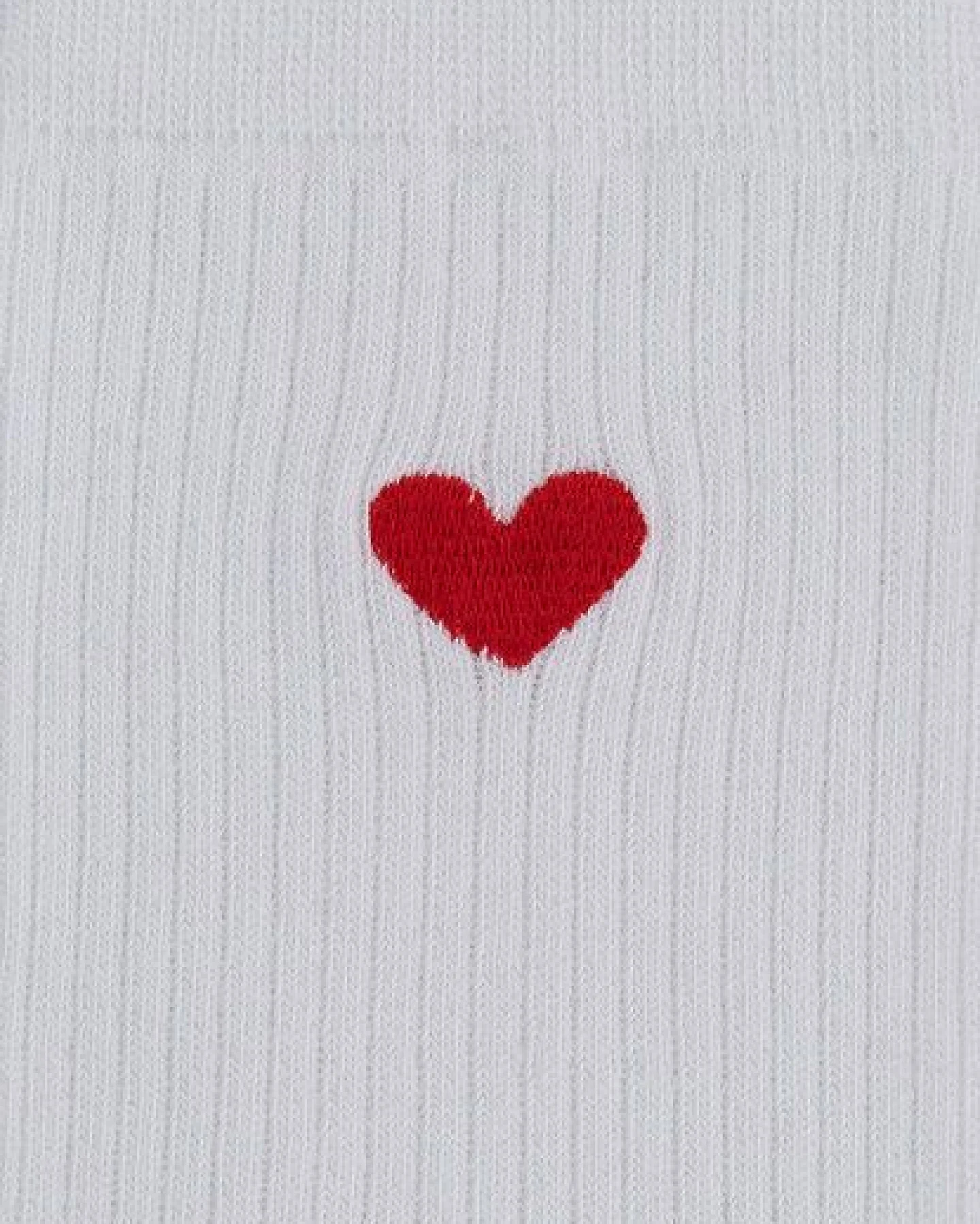Gerippte Socken Stickerei 1er Pack – Ansicht 3