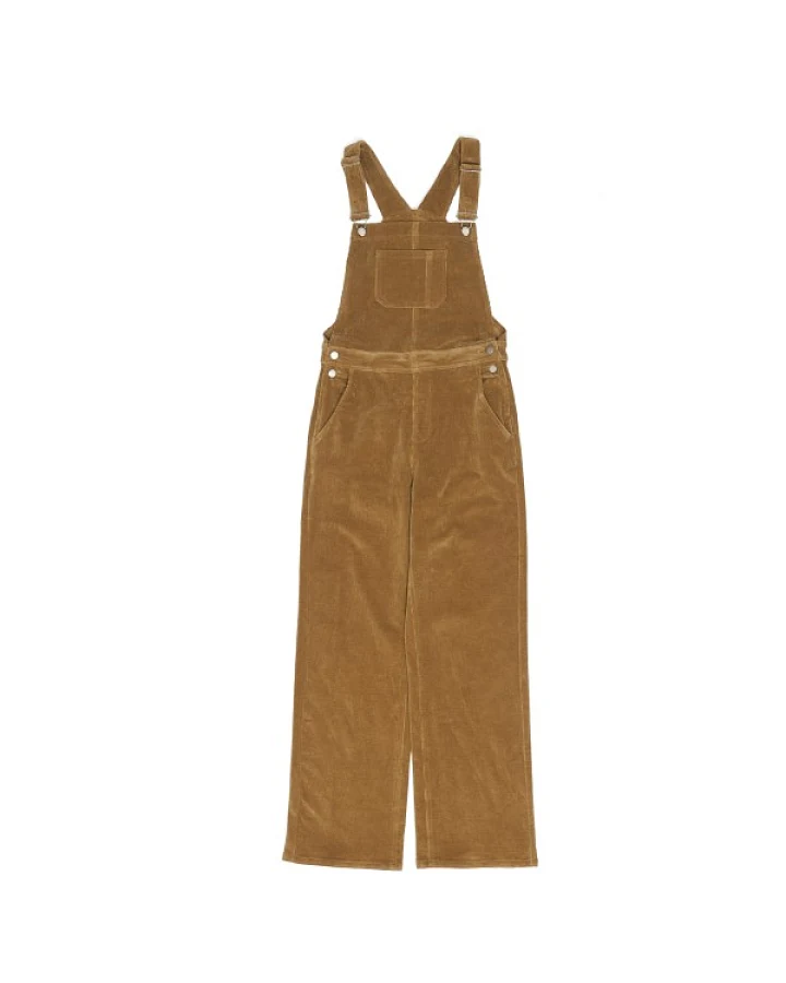 Mazine - Women's Corduroy Dungaree - Freizeithose Gr S braun