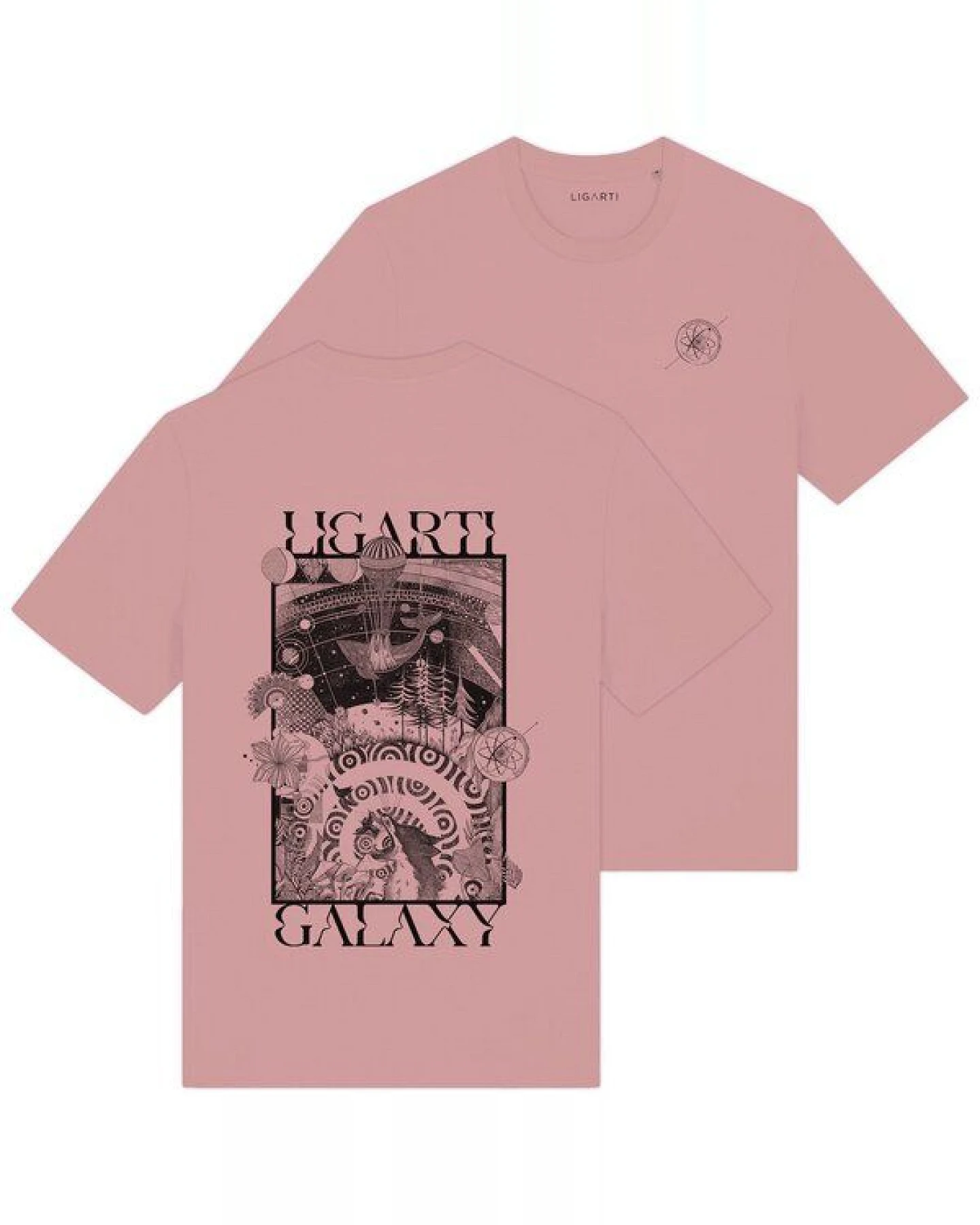 T-Shirt – Galaxy – LIGARTI Tiermanufaktur – Ansicht 2