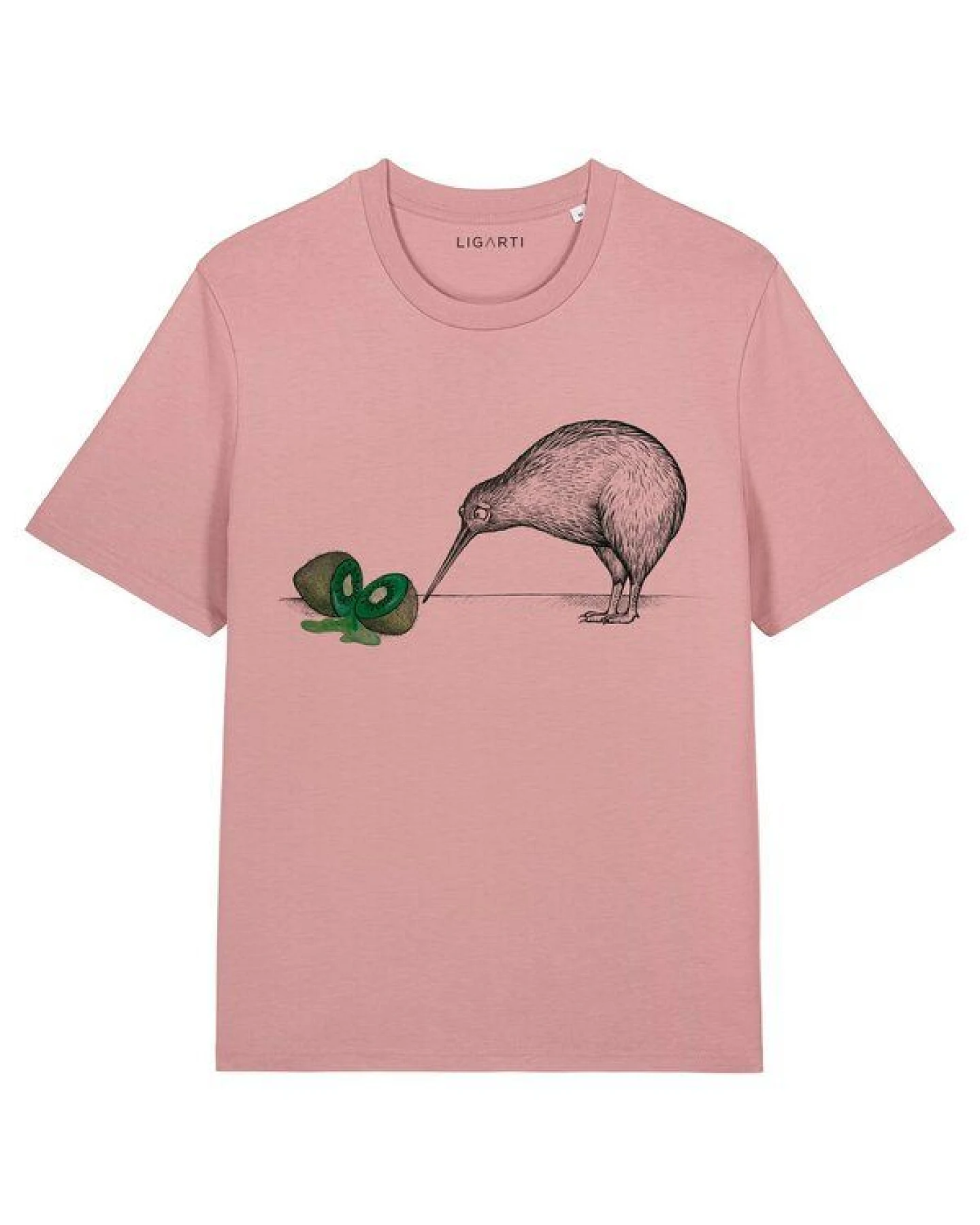 T-Shirt – Zwei Kiwis – LIGARTI Tiermanufaktur – Ansicht 2