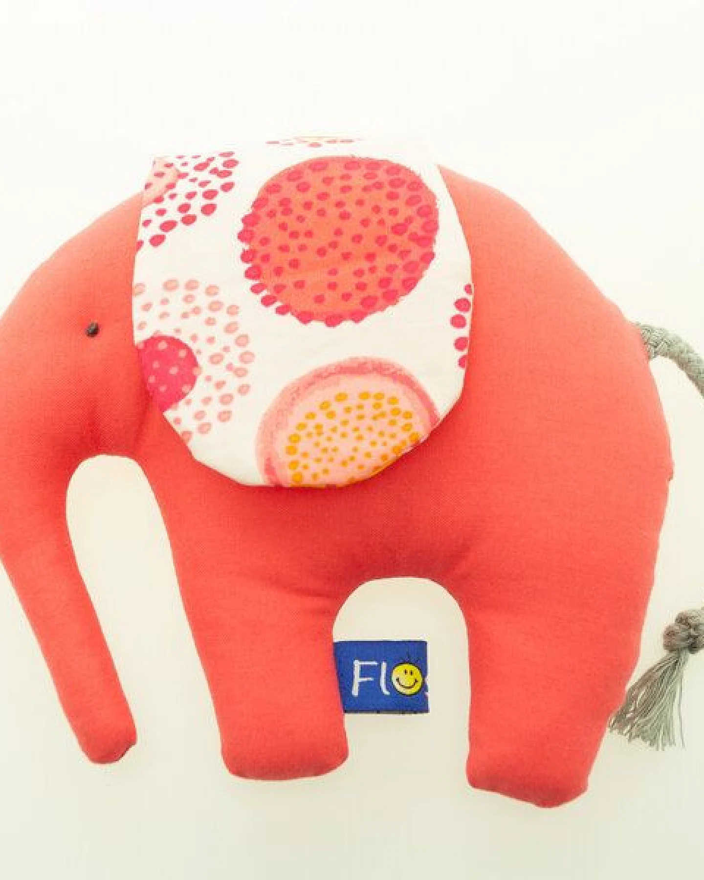 Flosinn Knistertier Baby Kleiner Elefant Bio-Greifling als Geburtsgeschenk – Ansicht 3
