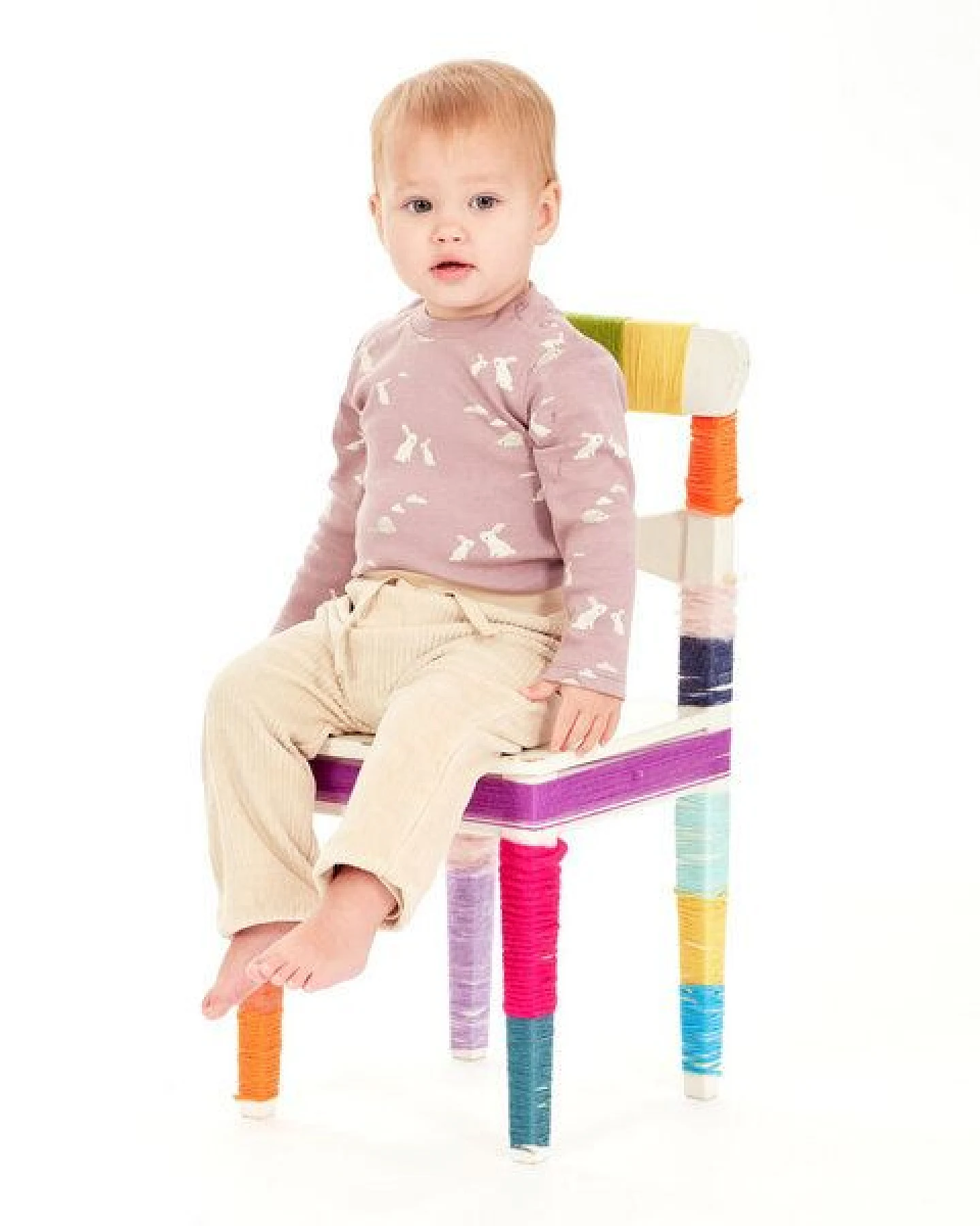 Sense Organics & friends in cooperation with GARY MASH Babyhose aus kuschligem Nickistoff – Ansicht 2