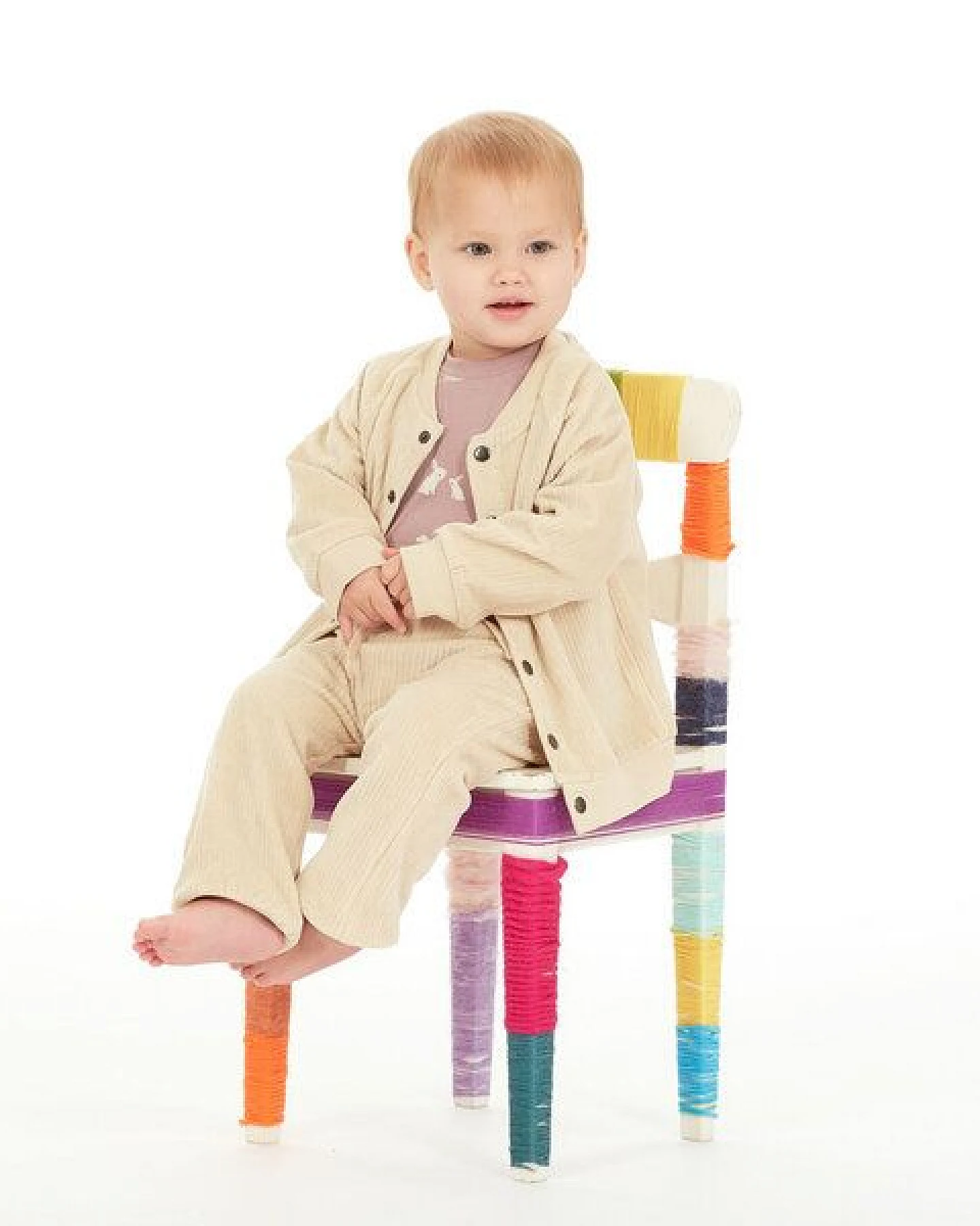 Sense Organics & friends in cooperation with GARY MASH Babyhose aus kuschligem Nickistoff – Ansicht 3