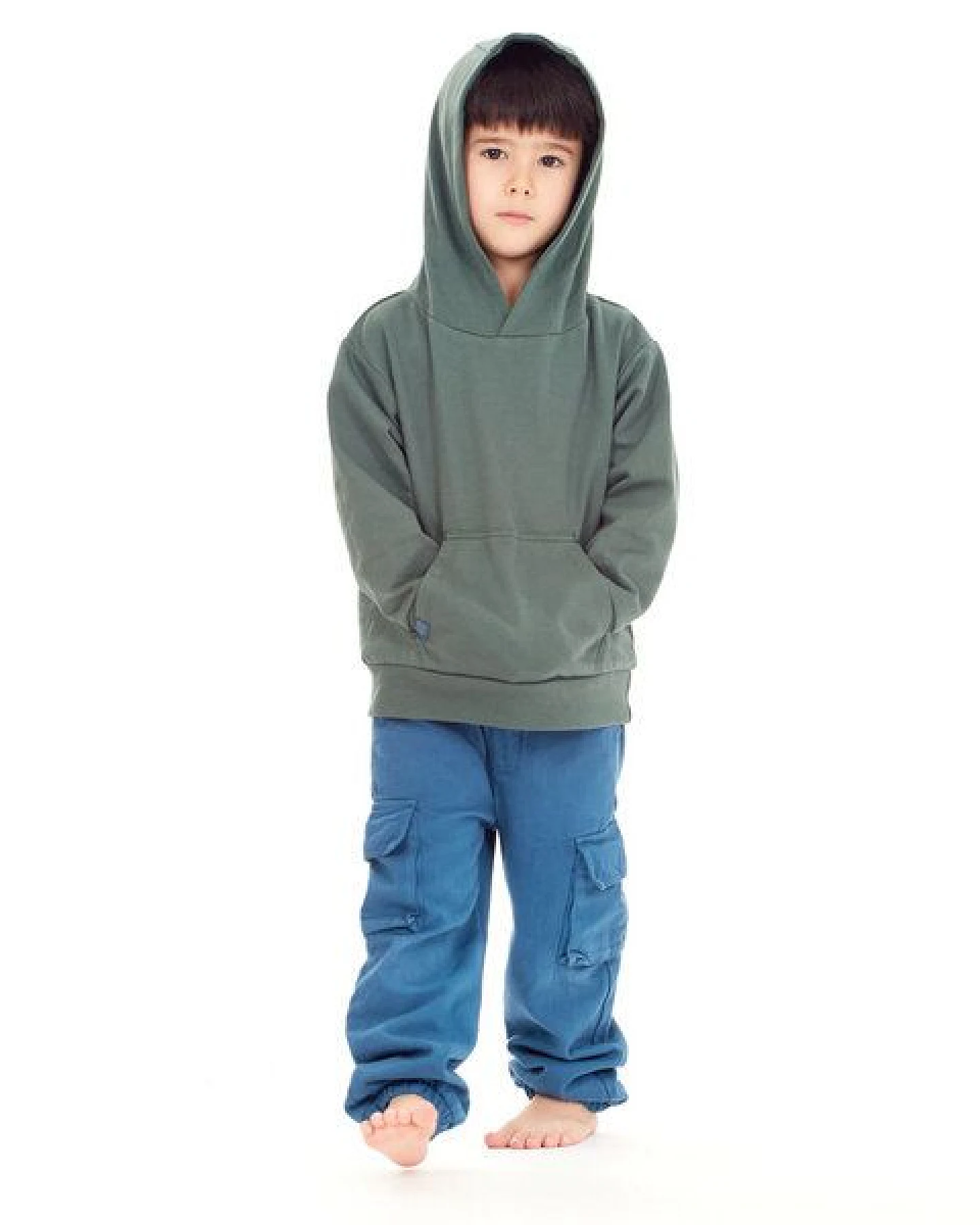 Sense Organics & friends in cooperation with GARY MASH Gefütterte Kinder Cargohose aus aus Biobaumwolle – Ansicht 2