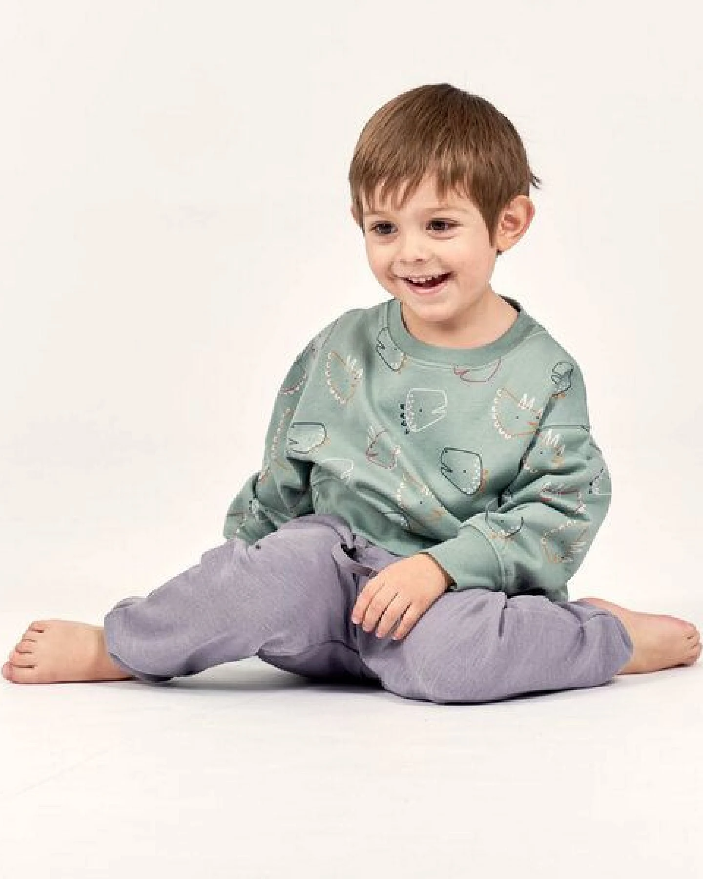 Sense Organics & friends in cooperation with GARY MASH Bequeme Kinder Sweathose aus Biobaumwolle – Ansicht 2