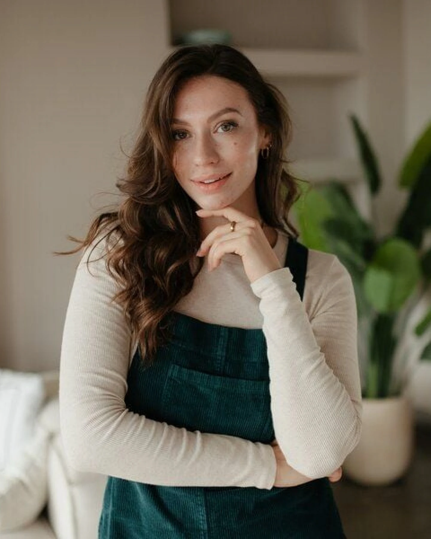 NORDLICHT Damen Cord Kleid Latzkleid aus 100% Bio-Baumwolle MIKA – Ansicht 4
