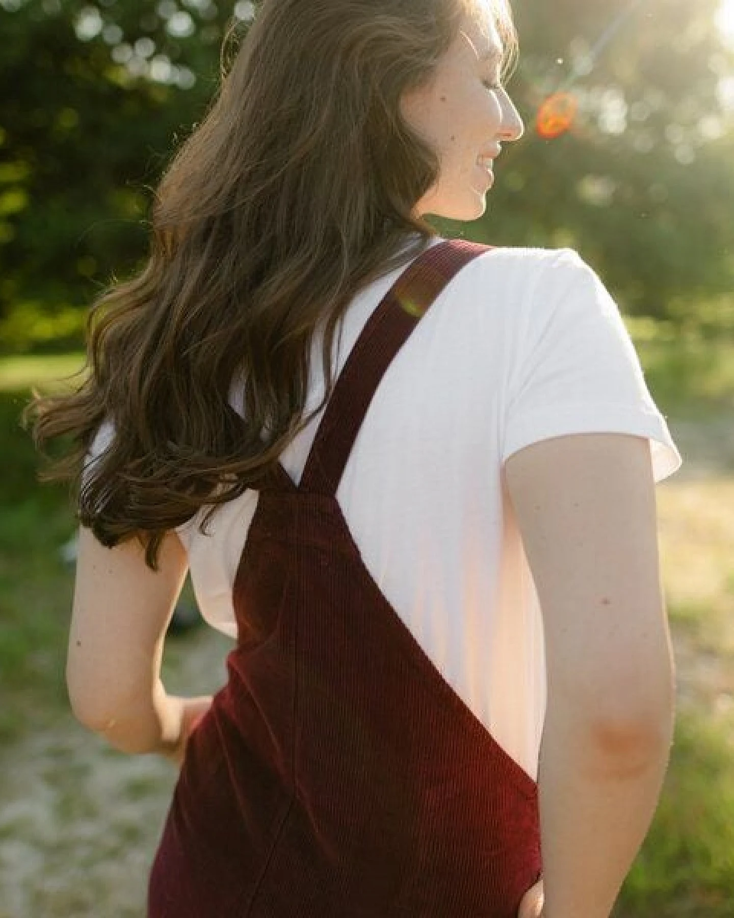 NORDLICHT Damen Cord Kleid Latzkleid aus 100% Bio-Baumwolle MIKA – Ansicht 3