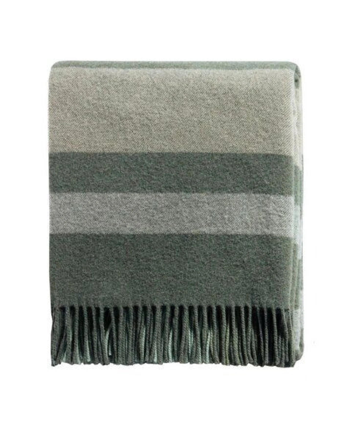 biederlack Plaid Wohndecke Charming Wolle-Kaschmir-Mix tolle Strip Farben – Ansicht 2