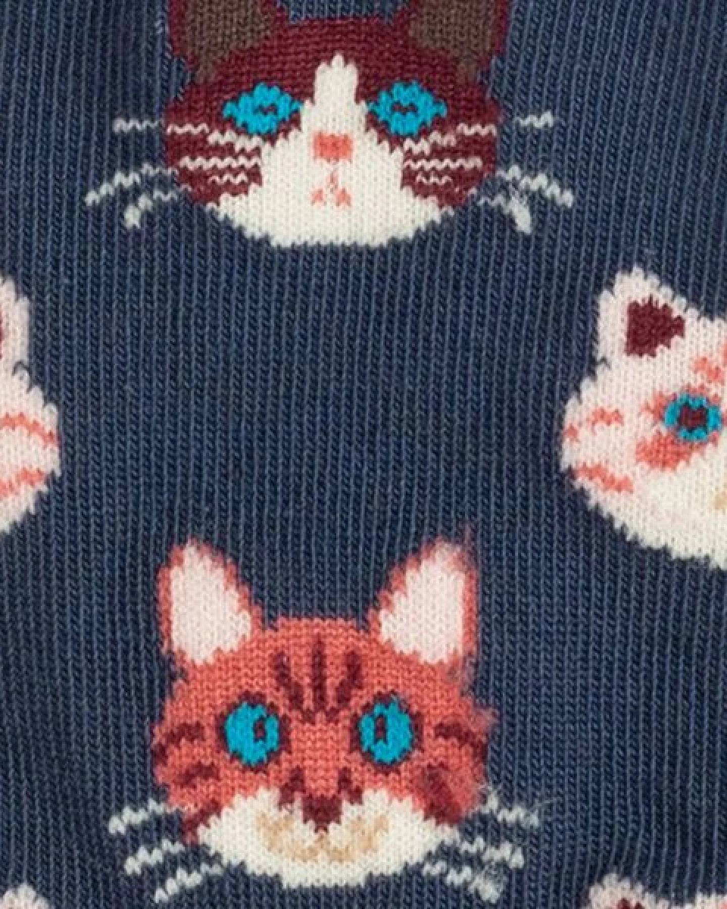 DillySocks Kindersocken Lil Sky Kitten aus Biobaumwoll-Mix – Ansicht 3