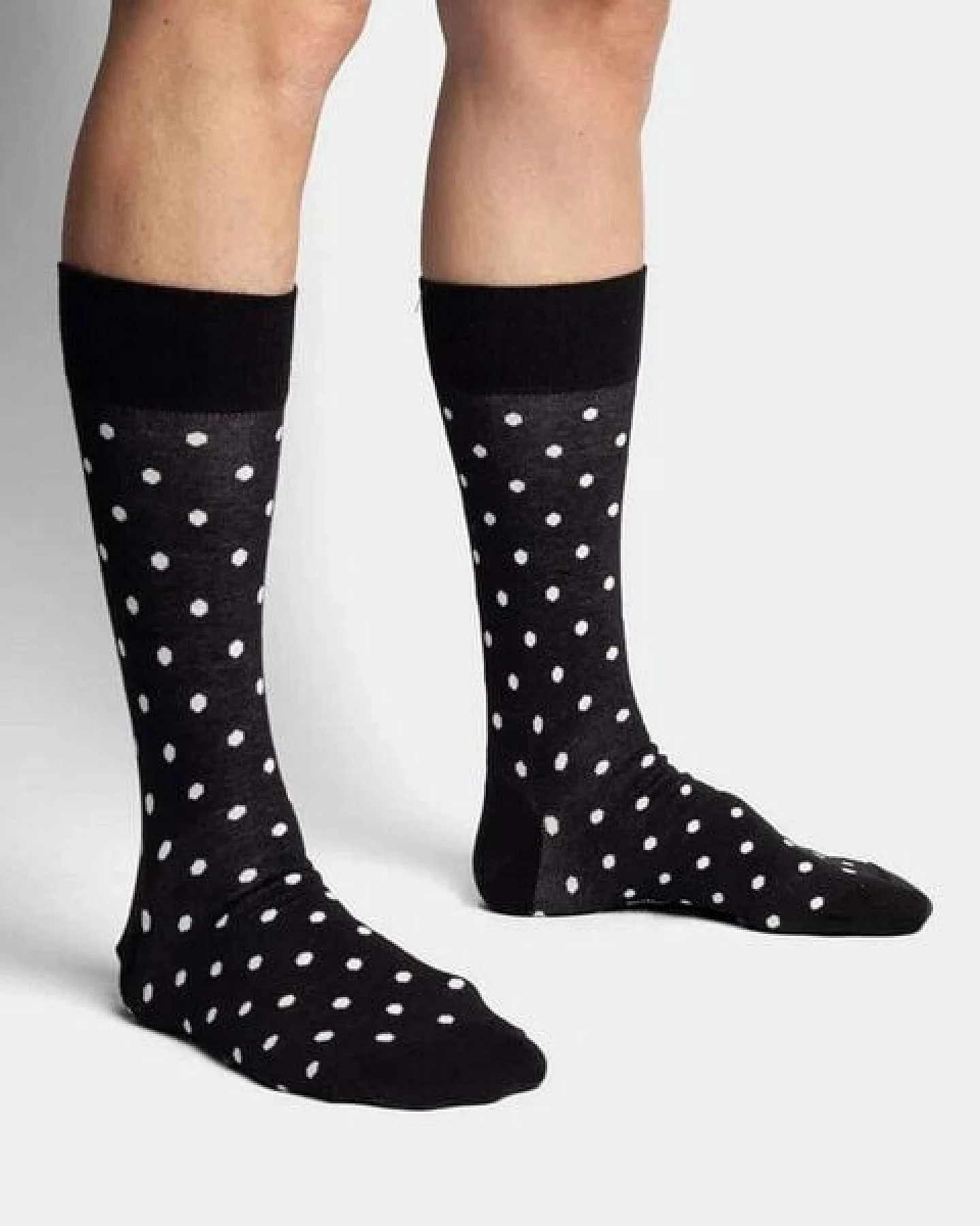 DillySocks Socken Tiny Phantom Dots aus Biobaumwoll-Mix – Ansicht 2