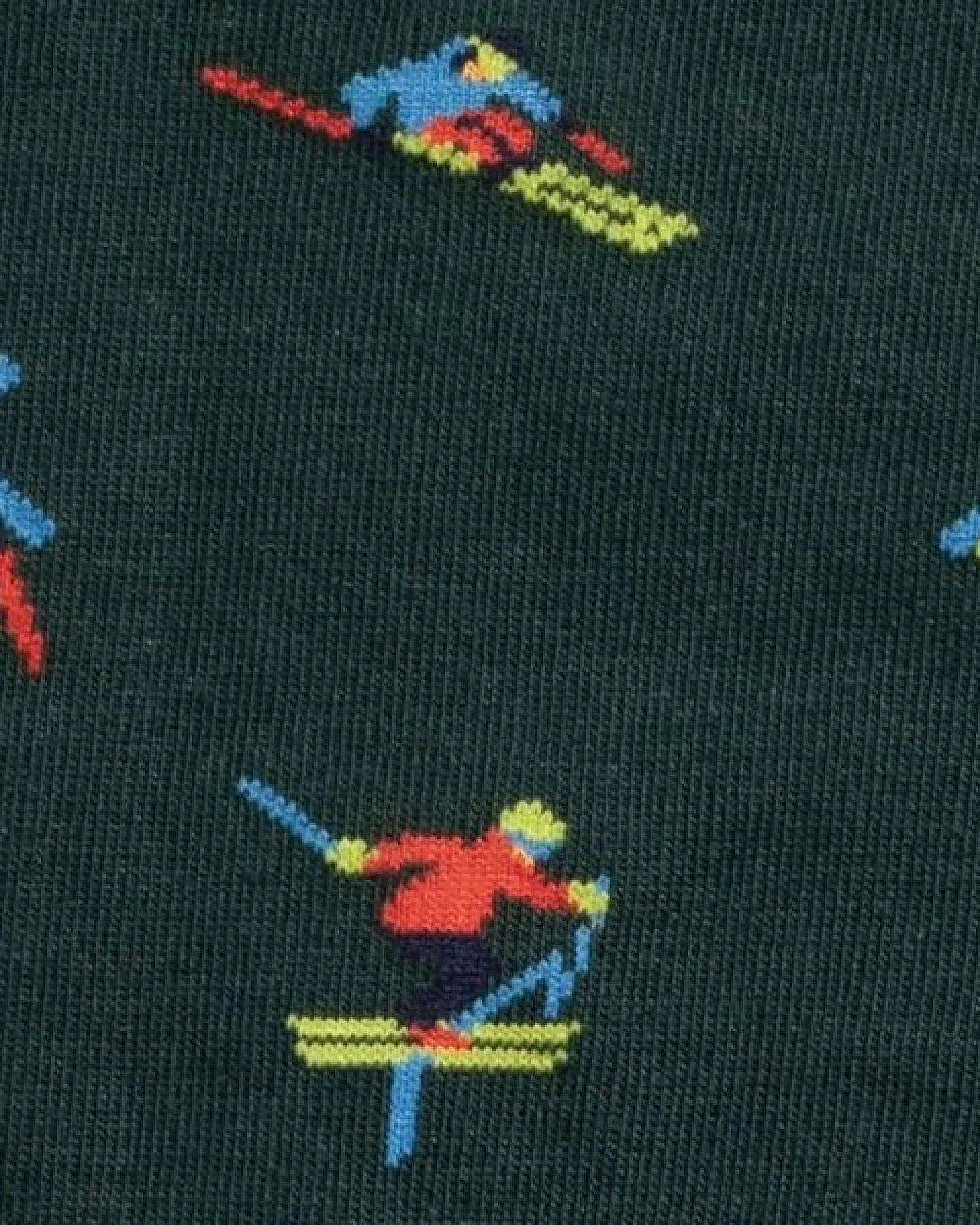 DillySocks Socken Ski Free aus Biobaumwoll-Mix – Ansicht 3
