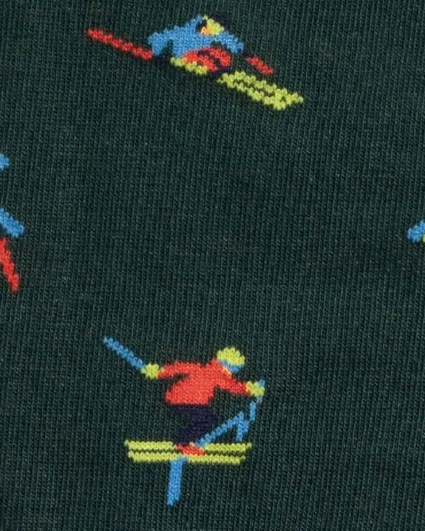 DillySocks Socken Ski Free aus Biobaumwoll-Mix – Ansicht 3