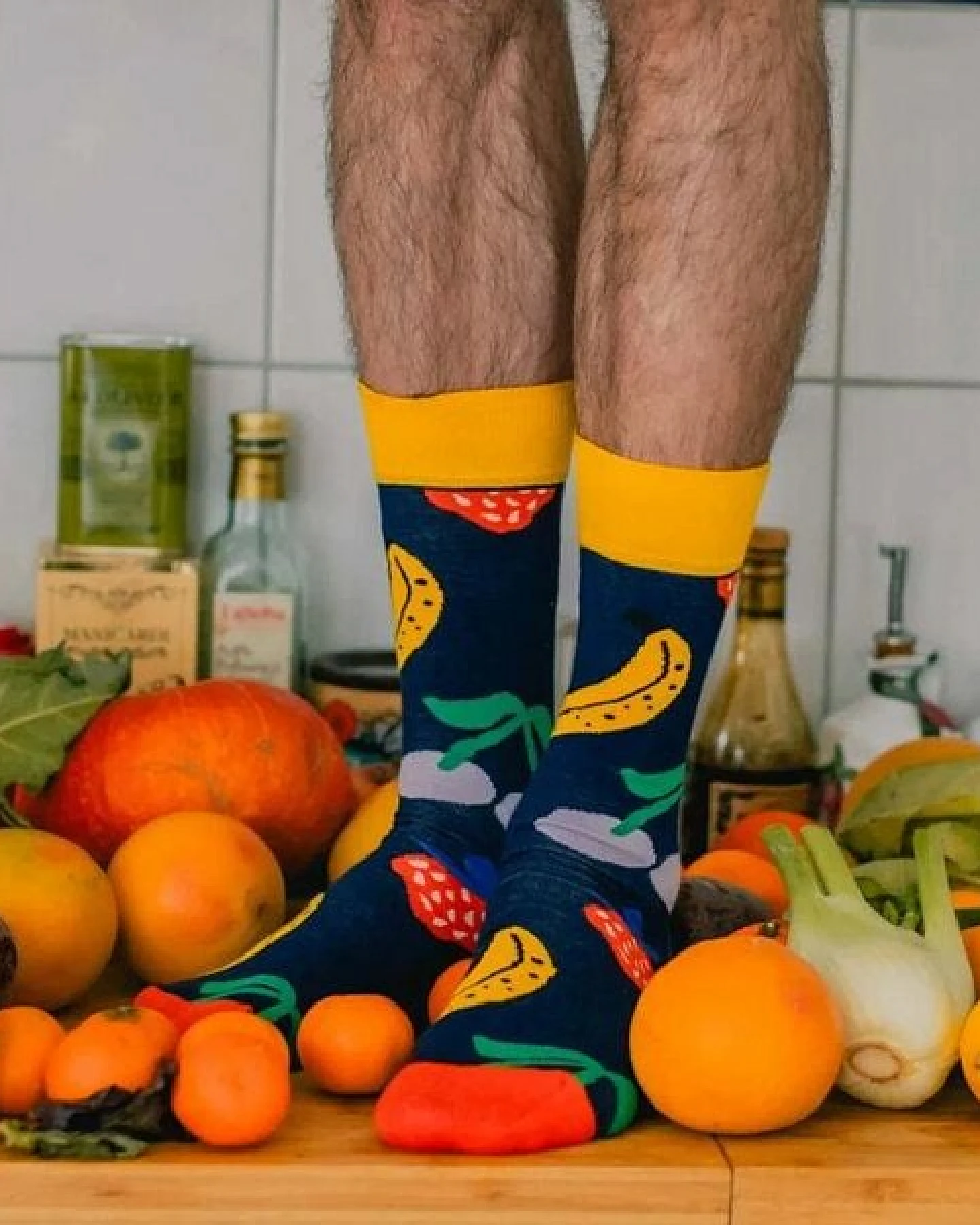 DillySocks Socken Fruit of the Boom aus Biobaumwoll-Mix – Ansicht 4