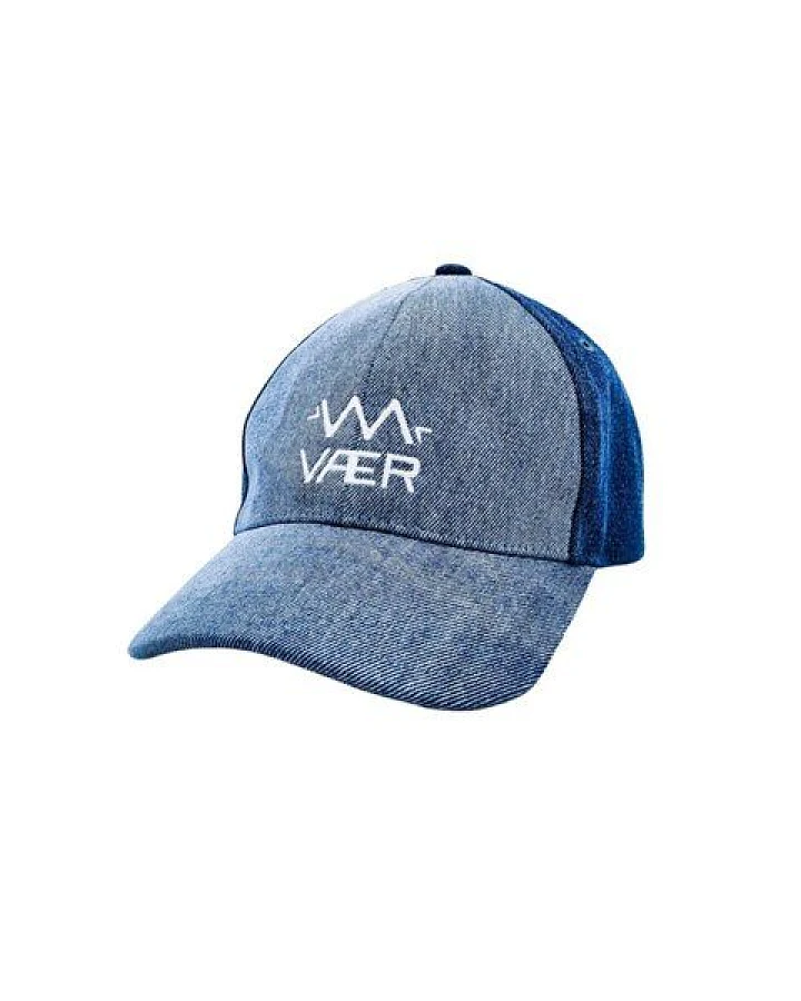 VAER Nachhaltige Käppie: Upcycled / Vegan - Denim Whirl