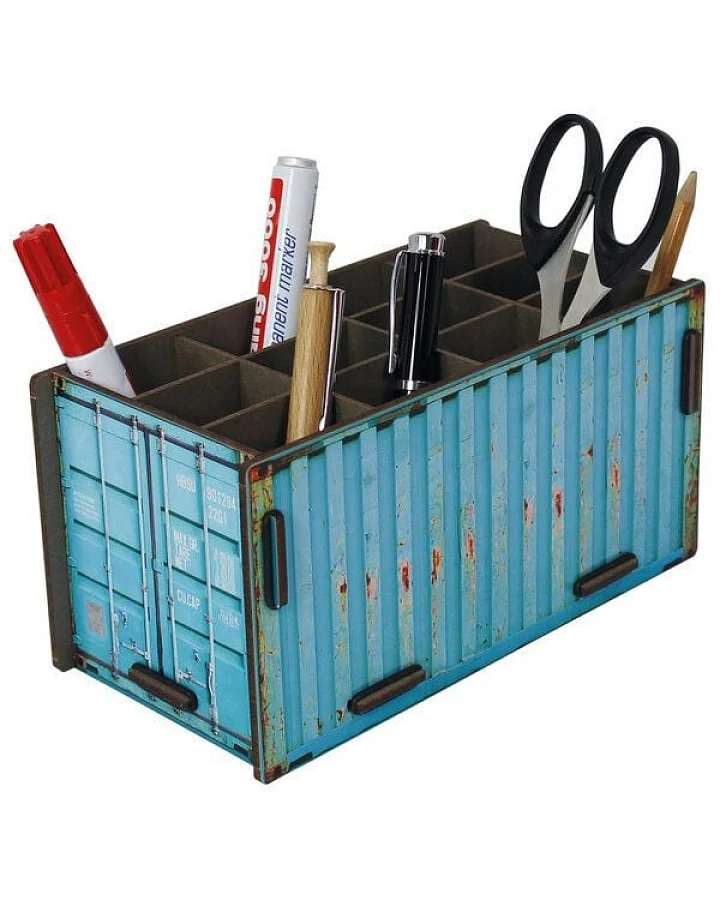 WERKHAUS Container - Stiftebox Türkis