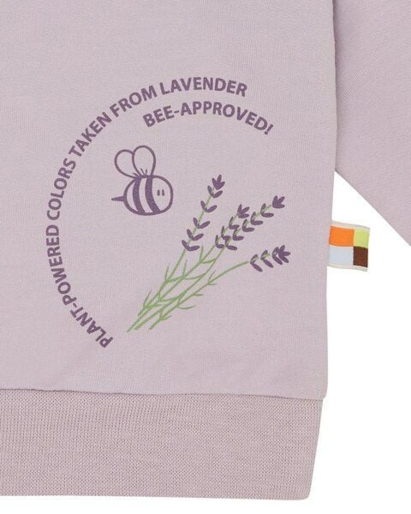 loud + proud Babys & Kinder Sweatshirt mit Pflanzenfarben gefärbt, GOTS zertifiziert – Ansicht 3